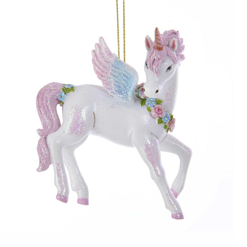 Glittered Unicorn Ornament - the unicorn store