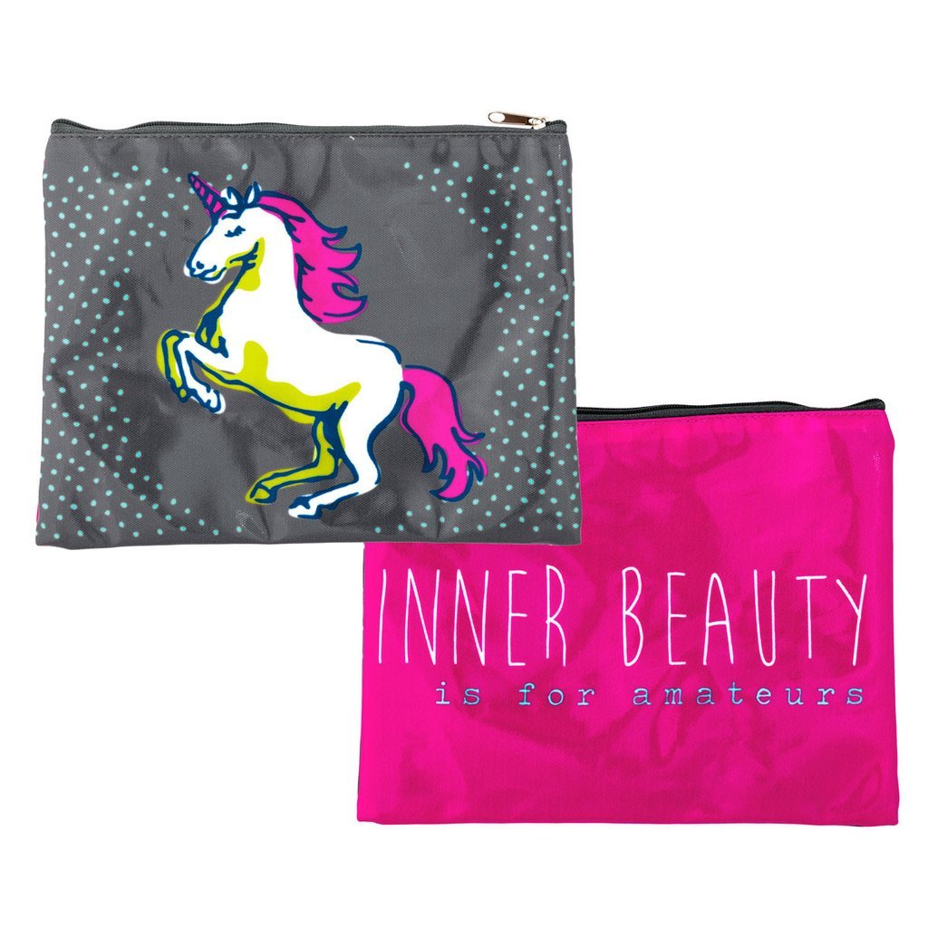 Unicorn Carry All - Inner Beauty Pouch - the unicorn store