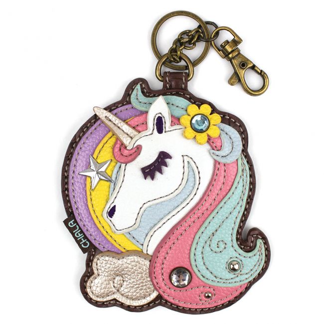 Unicorn Key Fob Coin Purse by Chala - the unicorn store