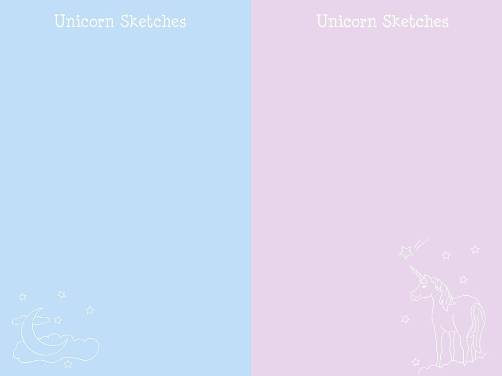 Unicorn Scratch and Sketch Book 