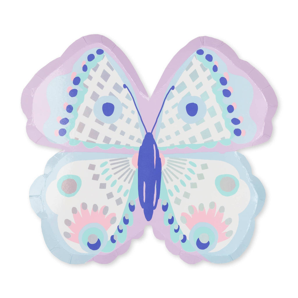 Butterfly party plates