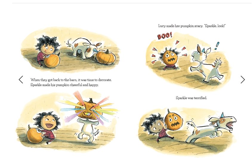 A Unicorn Named Sparkle and the Pumpkin Monster - the unicorn store