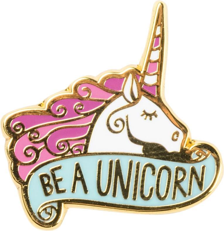 Be A Unicorn Enamel Pin - the unicorn store