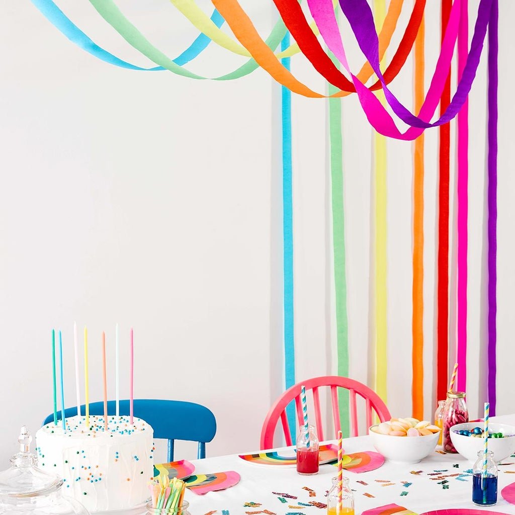 Birthday Brights Party Streamers