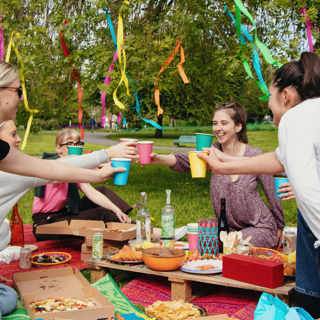 Birthday Brights Party Streamers - the unicorn store