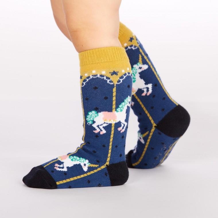 Carousel Toddler Knee Socks - the unicorn store