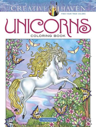 Creative Haven Unicorns Coloring Book - the unicorn store