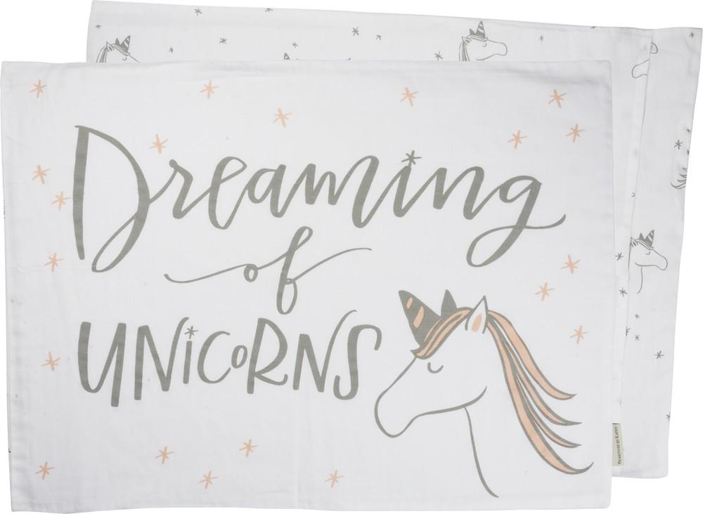 Dreaming Of Unicorns - Pillow Case - the unicorn store