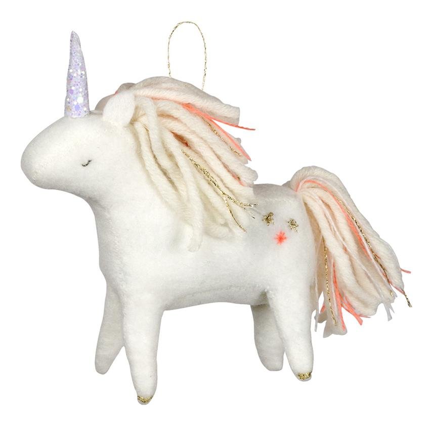Felt Unicorn Ornament - the unicorn store