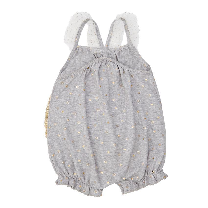 Glitter Unicorn Ruffle Bubble Romper 0-3M - the unicorn store