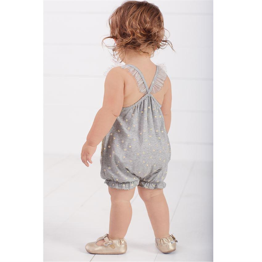 Glitter Unicorn Ruffle Bubble Romper 0-3M - the unicorn store