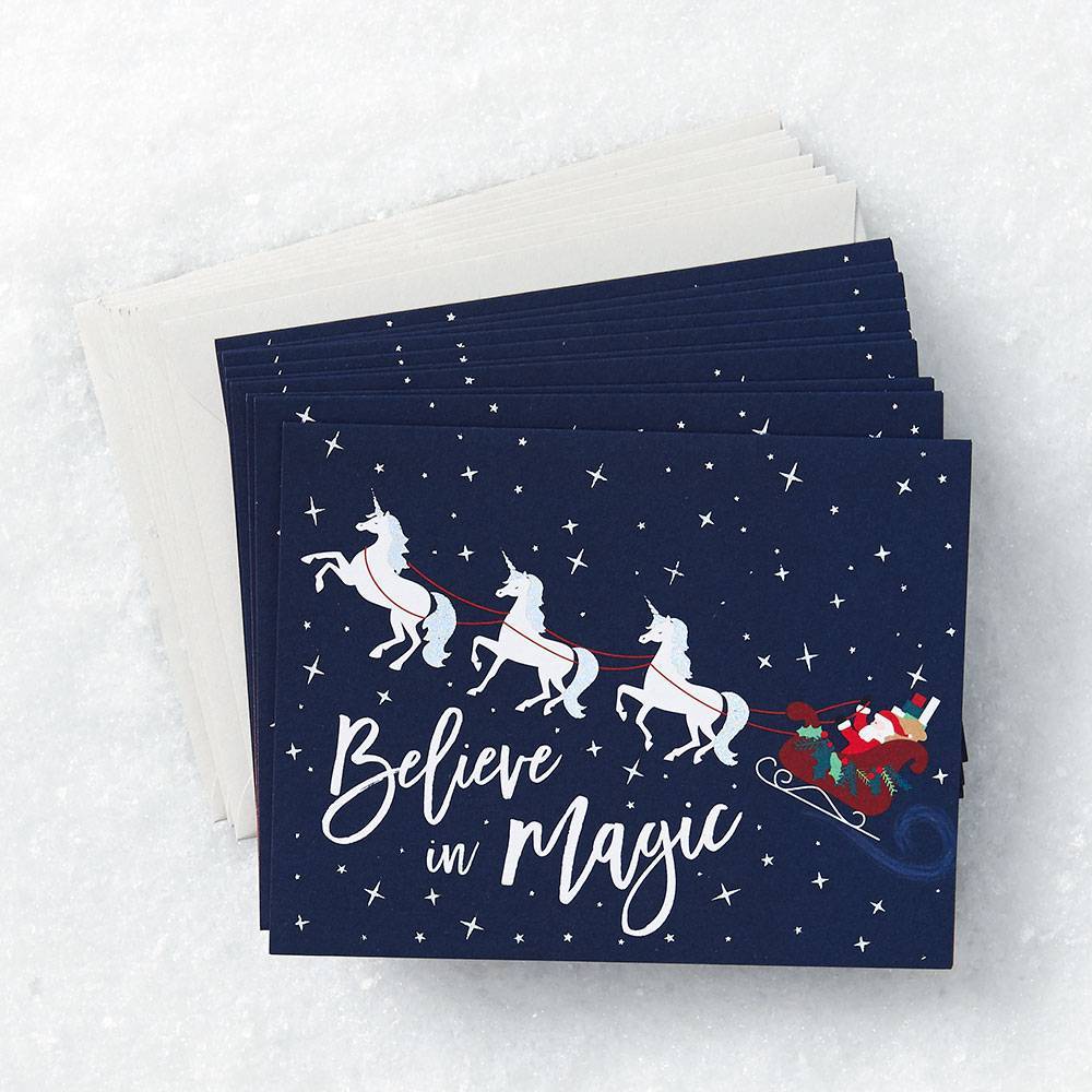 Holiday Unicorn Card Set - the unicorn store