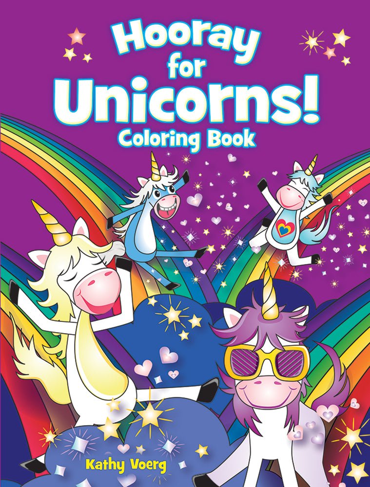 Hooray for Unicorns Coloring book - the unicorn store