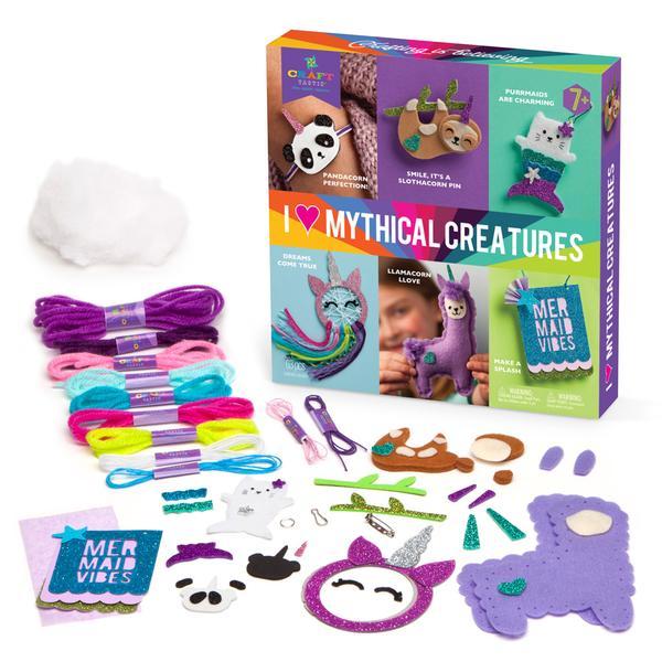 I Love Mythical Creatures Craft Kit Ages 7 & up - the unicorn store