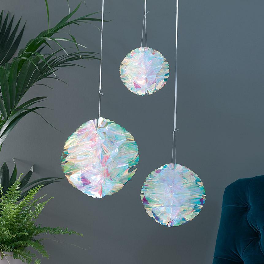 Iridescent Honeycomb Decorations - the unicorn store
