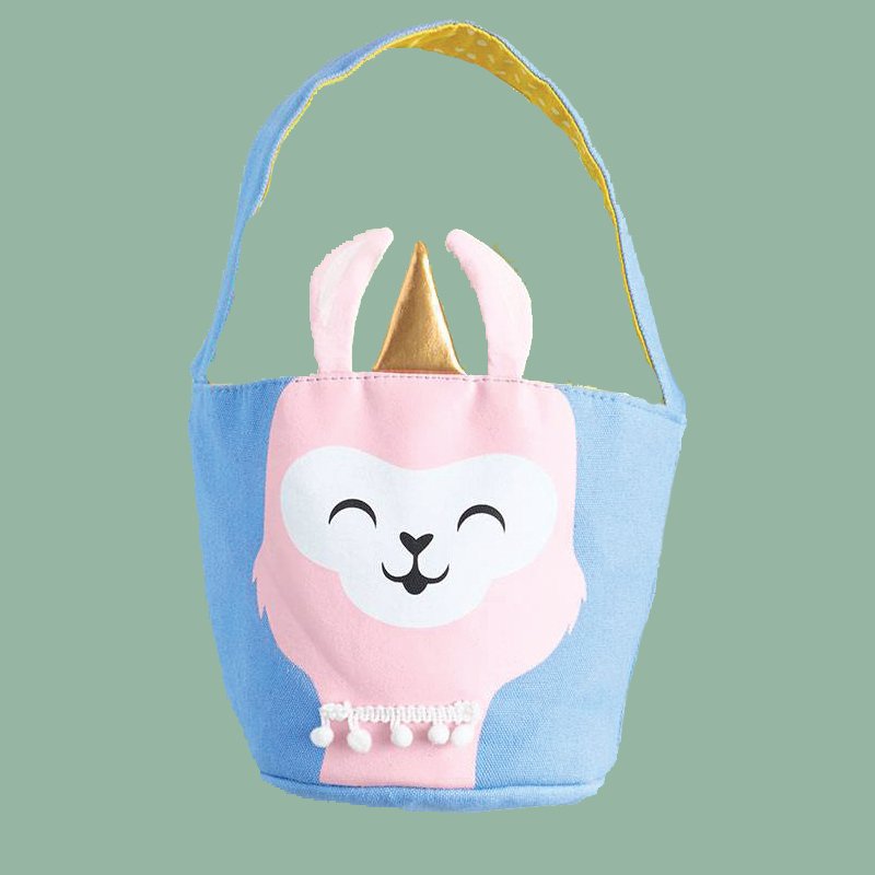 Llamacorn Basket Tote - the unicorn store