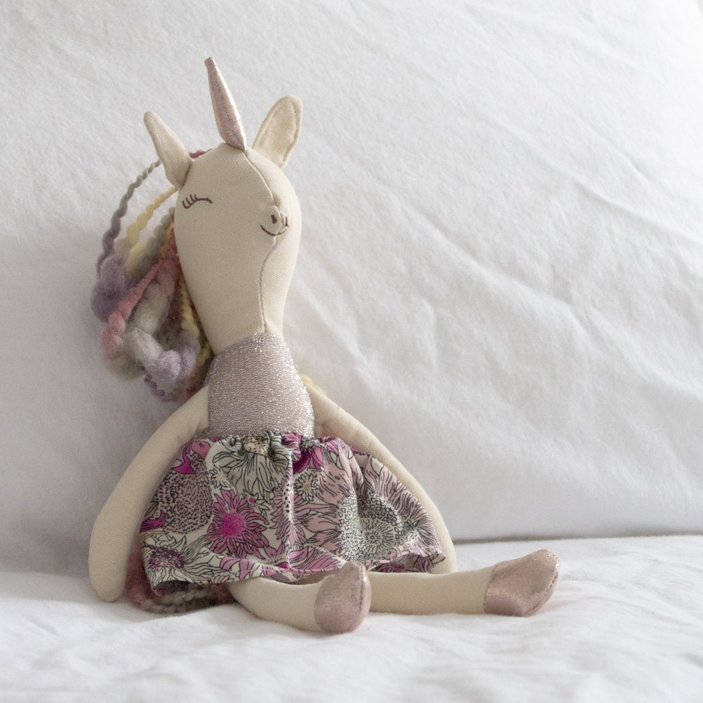 Lulu The Unicorn Doll 12" - the unicorn store