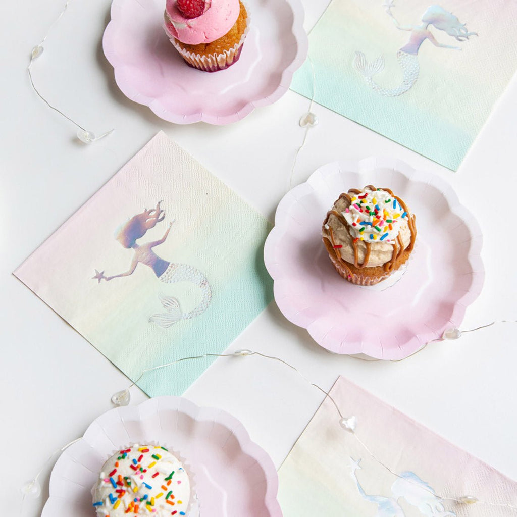 Mermaid Pastel Party Napkins - the unicorn store