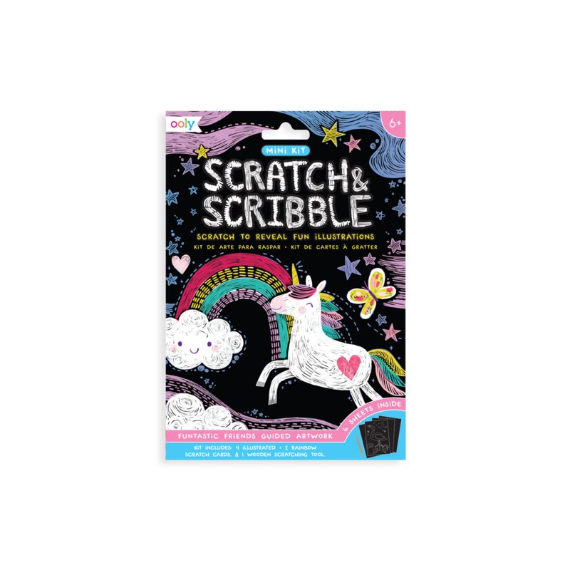 Mini Scratch and Scribble Art Kit - the unicorn store