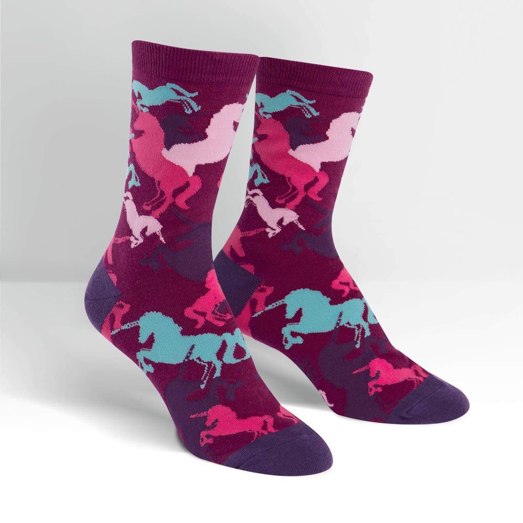 Mythical Unicorn Women's Crew Socks - the unicorn store