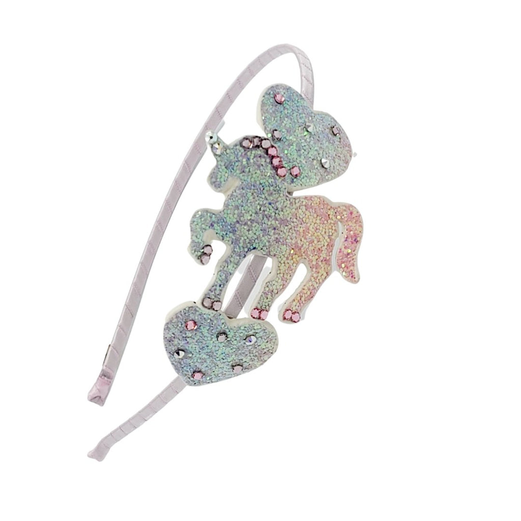 Ombre Unicorn Crystal Headband by Bari Lynn - the unicorn store