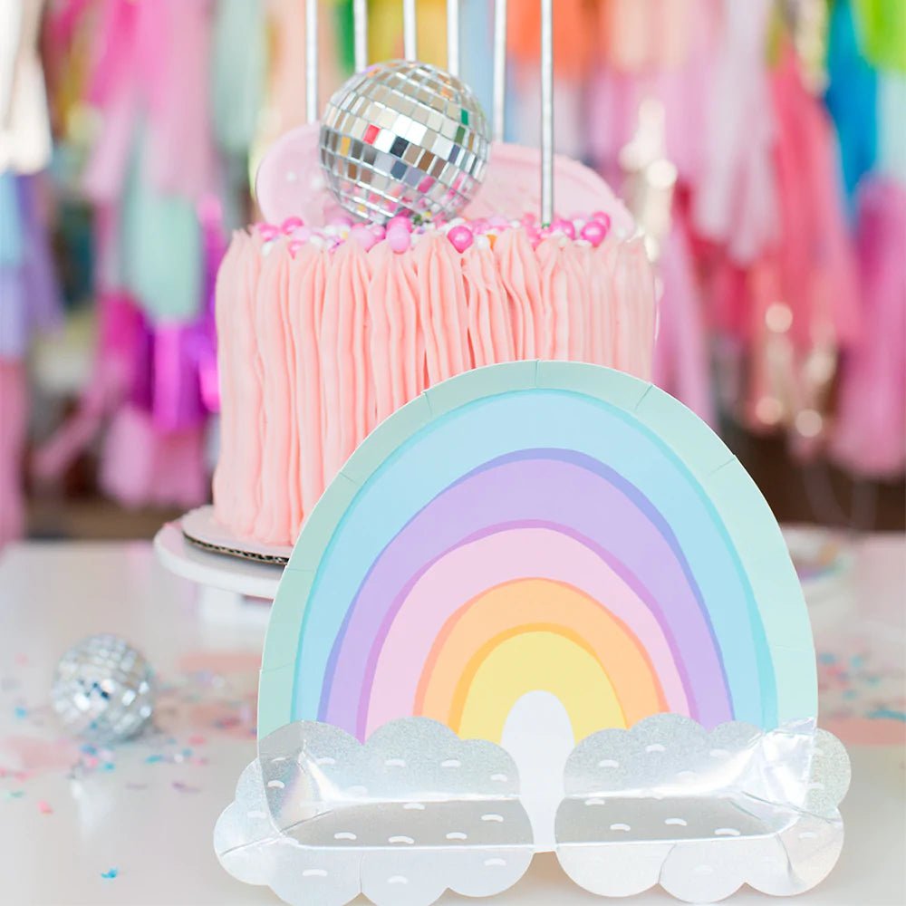 Over the Rainbow Large Paper Plates - the unicorn store