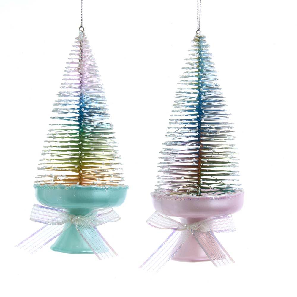 Pastel Trees Ornament Set - the unicorn store