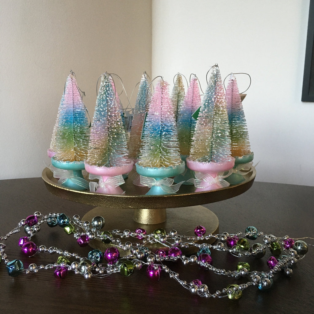 Pastel Trees Ornament Set - the unicorn store