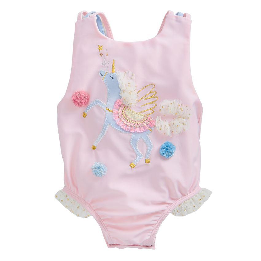 Pink Unicorn Infant Swimsuit 3-9M - the unicorn store