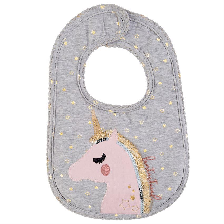 Princess and Unicorn Glitter Bibs - the unicorn store