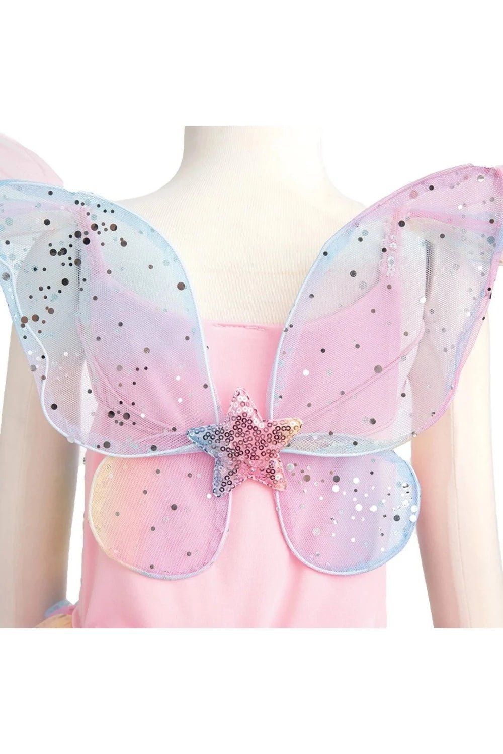 Great Pretenders Rainbow Fairy Dress With Wings 7-8y Great Pretenders Rainbow Fairy Dress With Wings 7-8y