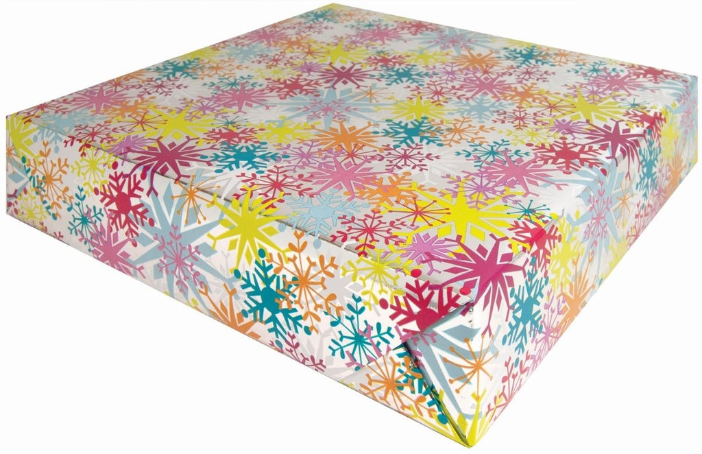 Rainbow Snowflake Premium Wrapping Paper - the unicorn store