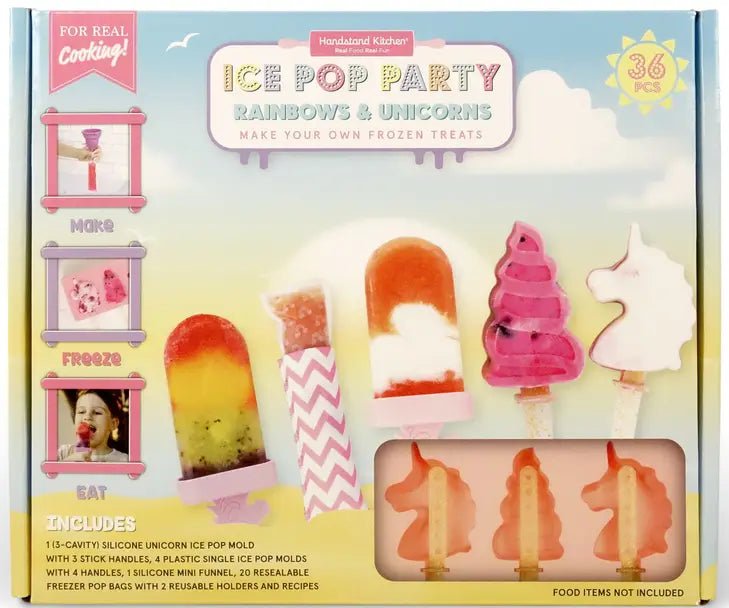 Rainbows & Unicorns Diy Ice Pop and Popsicles - the unicorn store