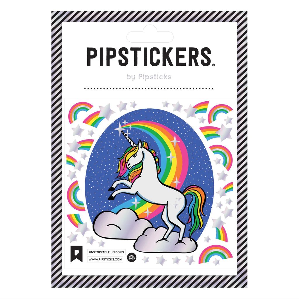 Retro Unicorn Sticker - the unicorn store