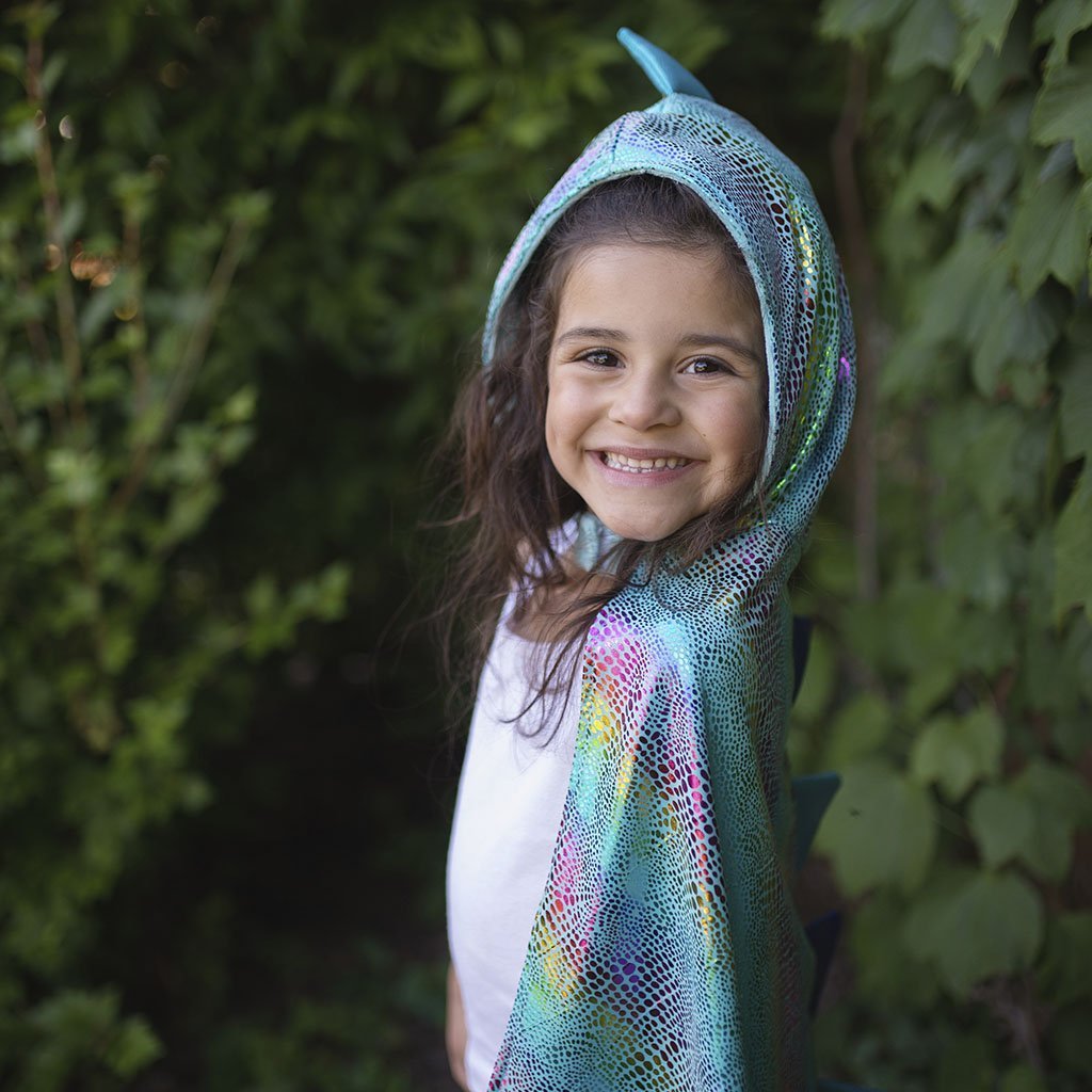 Reversible Unicorn/Dragon Cape Age 5-6 - the unicorn store