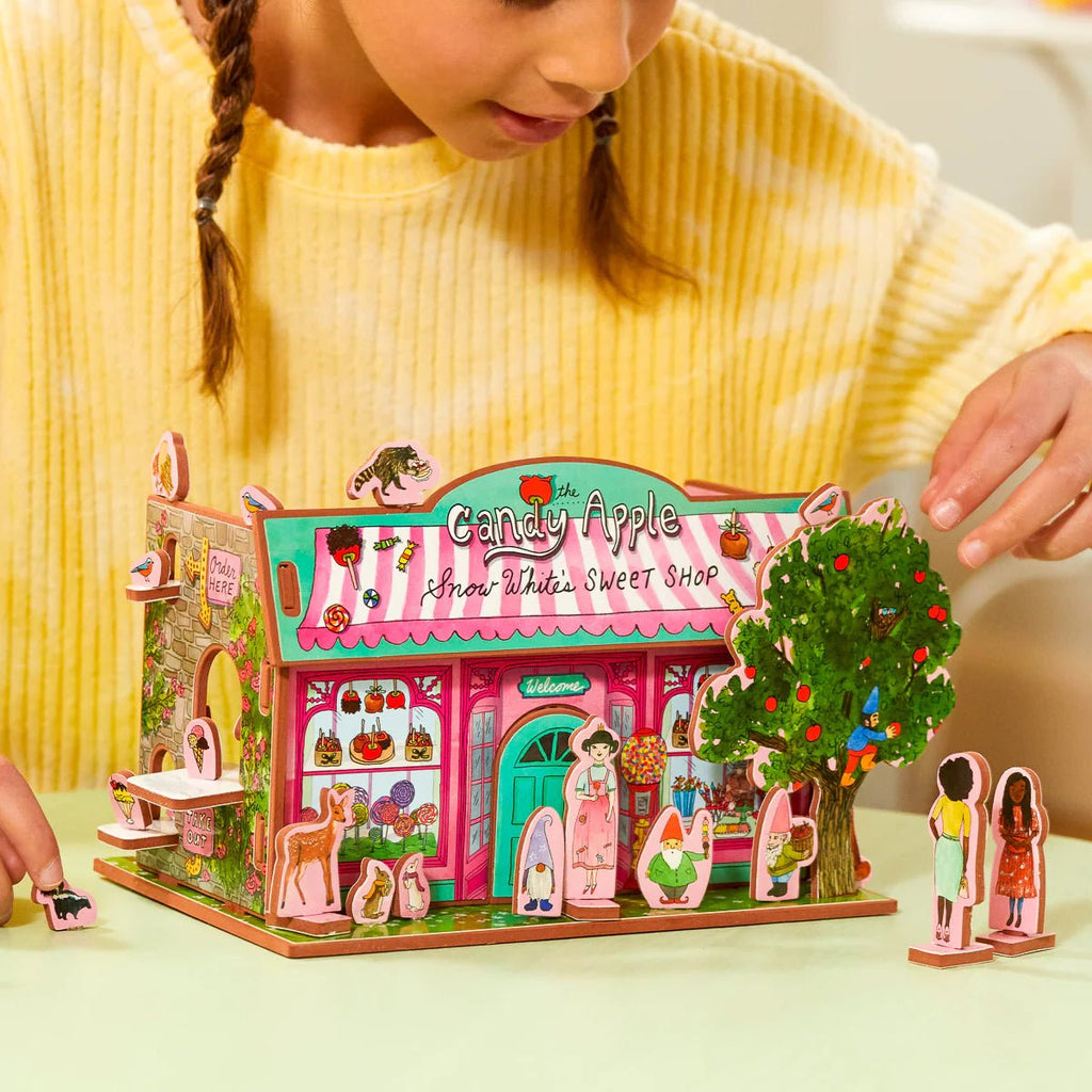 Snow White's Sweet Shop 3-D Puzzle Play Set - the unicorn store