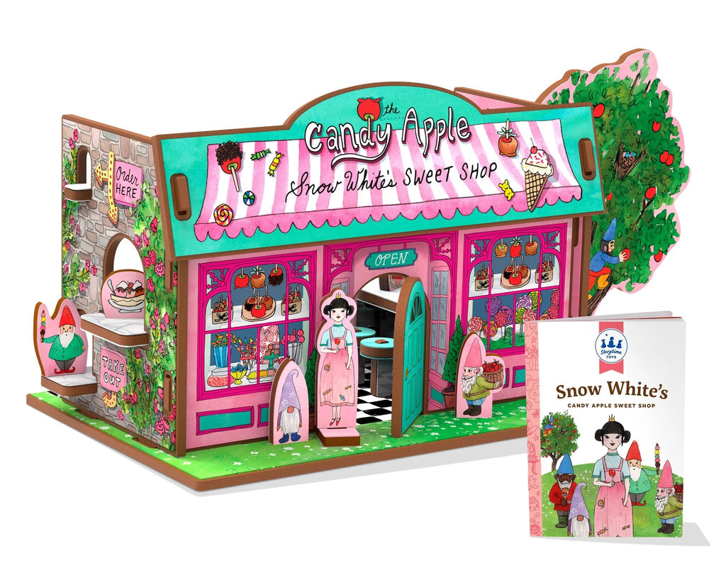 Snow White's Sweet Shop 3-D Puzzle Play Set - the unicorn store