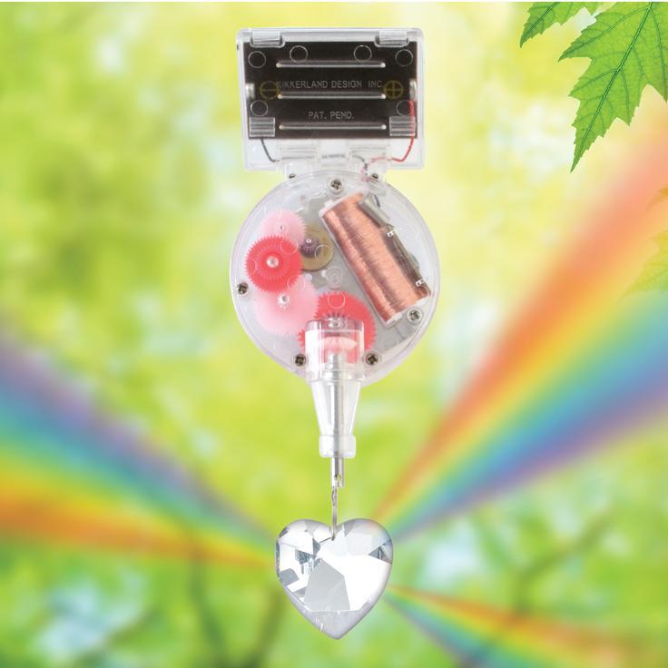Solar Powered RainbowMaker With Swarovski Crystal Heart - the unicorn store