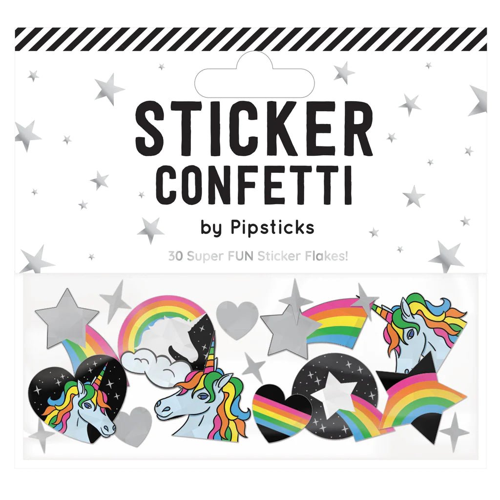 Stellar Unicorns Sticker Confetti - the unicorn store