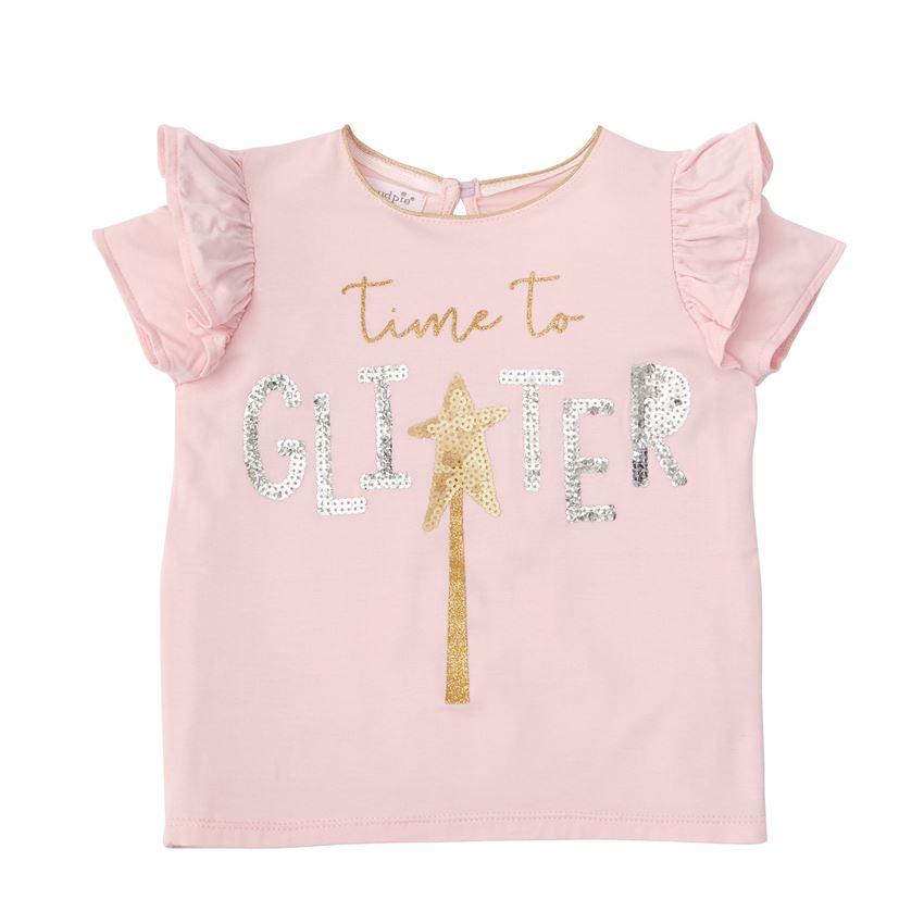 Time To Glitter Pink Sequin Top 12M-3T - the unicorn store