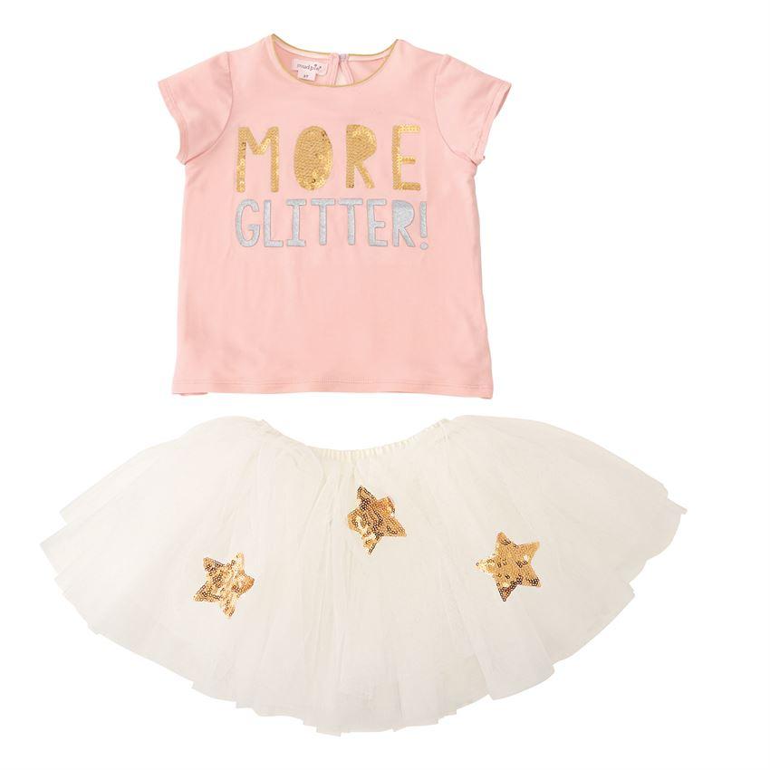 Toddler Glitter Tutu Skirt Set 12M-3T - the unicorn store