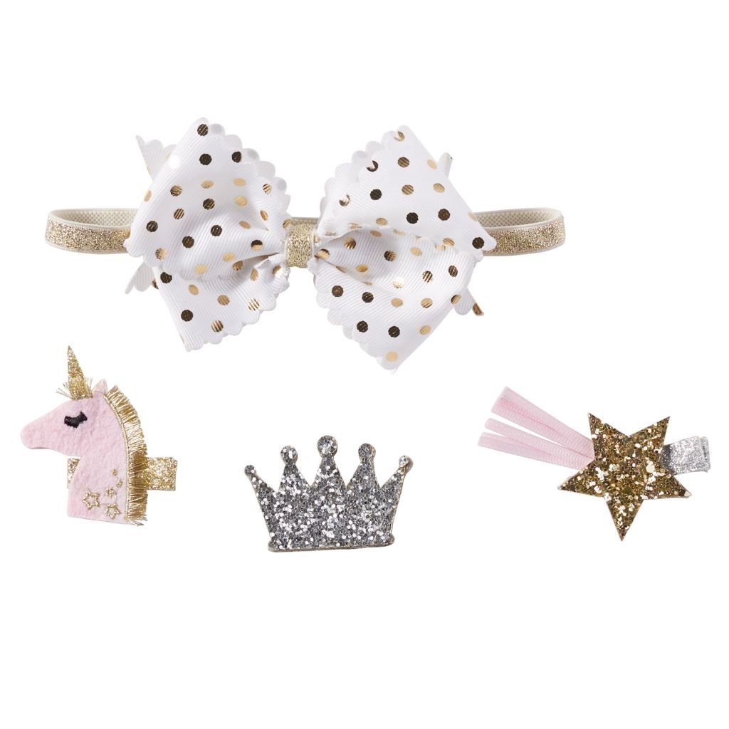 Unicorn 3 in 1 Bow Set for Baby - the unicorn store
