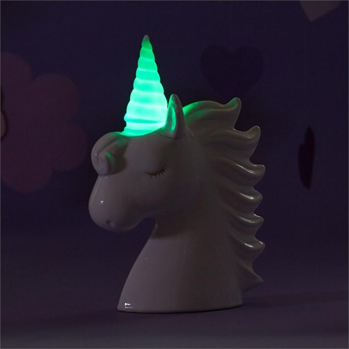 Unicorn Bank With Color Changing Horn - the unicorn store