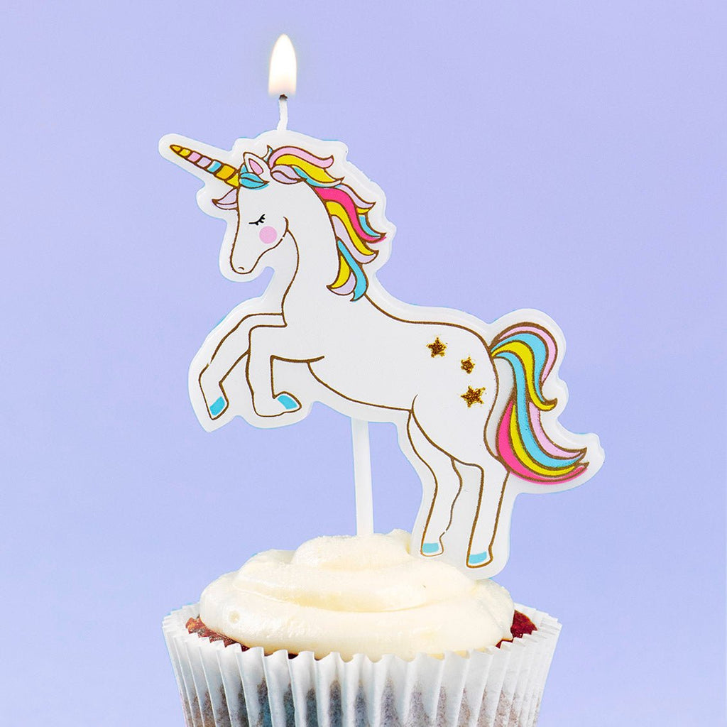 Unicorn Birthday Candle - the unicorn store