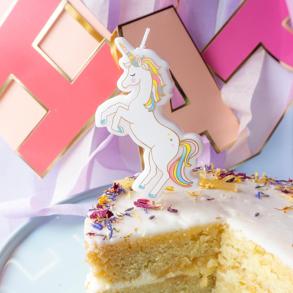 Unicorn Birthday Candle - the unicorn store