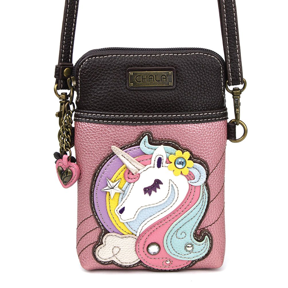Unicorn Cell Phone Crossbody Bag by Chala - the unicorn store
