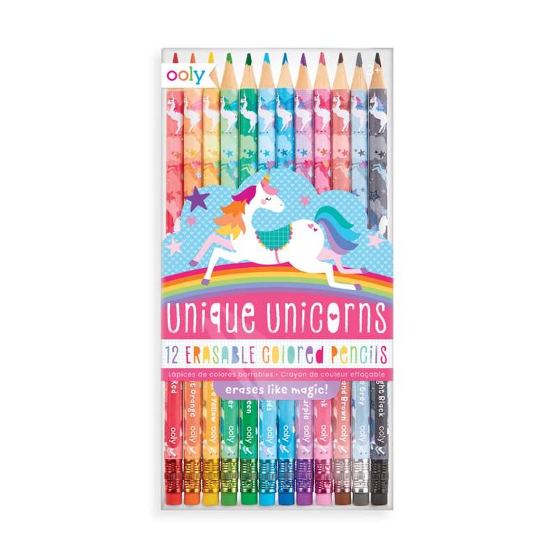 Unicorn Erasable Colored Pencils - the unicorn store