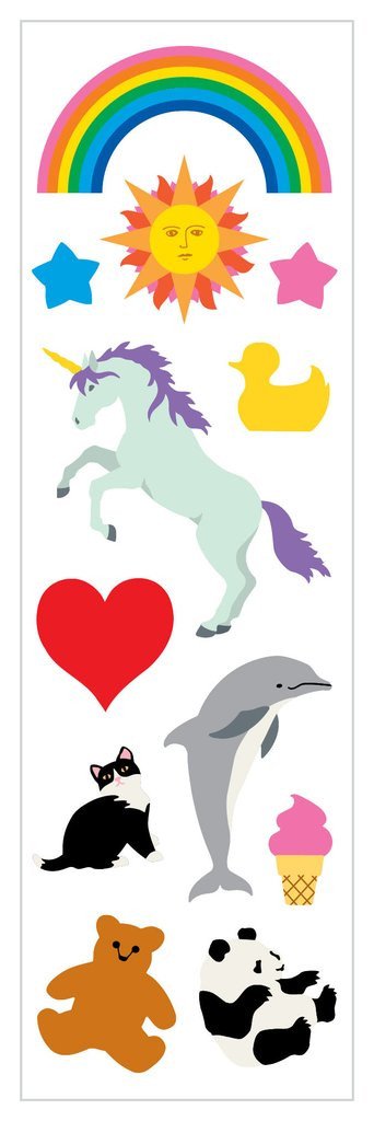 Unicorn Nostalgic Classics Stickers - the unicorn store