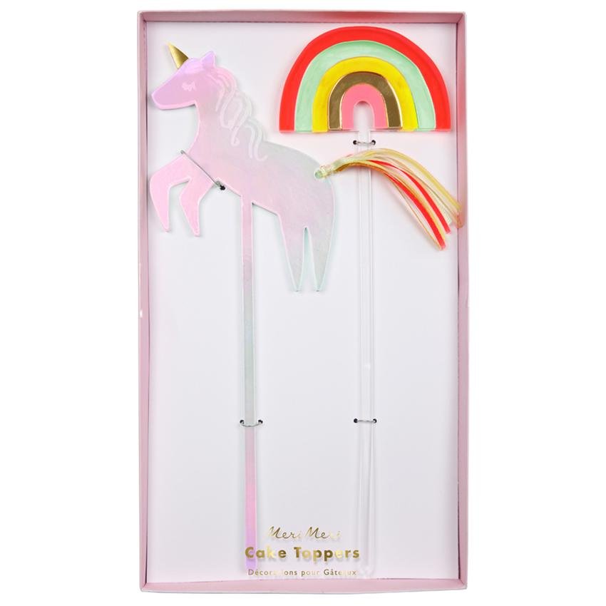 Unicorn & Rainbow Cake Toppers - the unicorn store