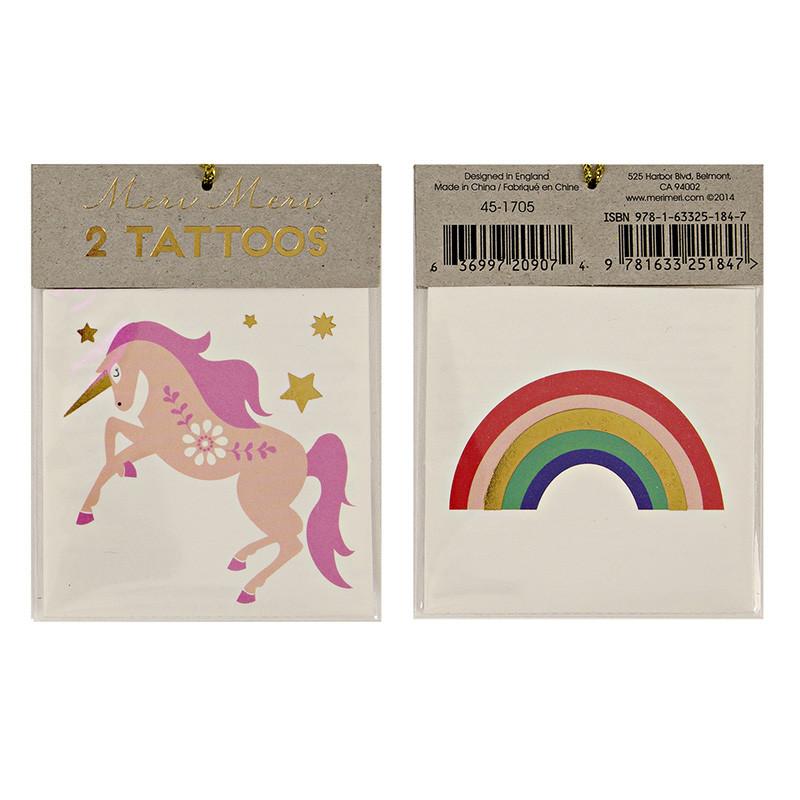 Unicorn & Rainbow Tattoos - the unicorn store